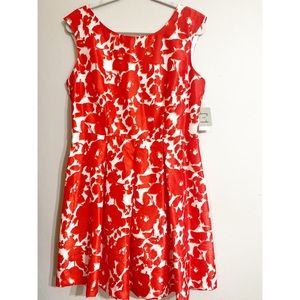 Danny and Nicole Floral Sleeveless Dress 14